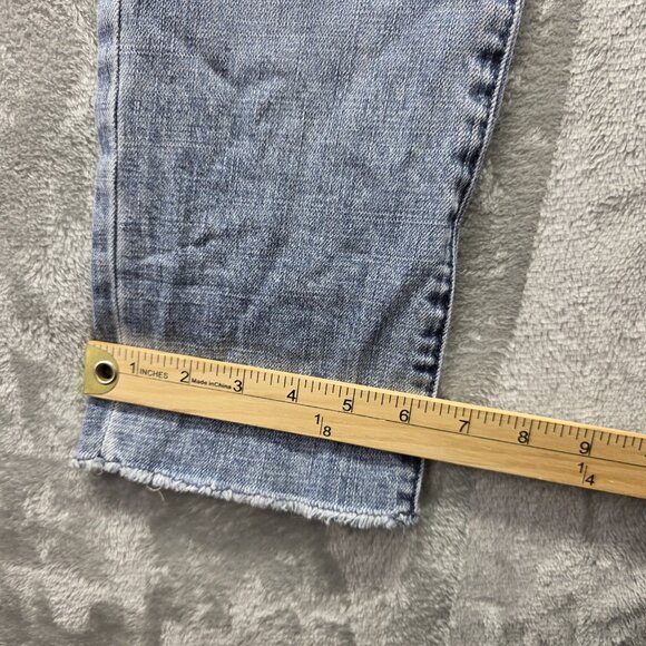 Kut From The Kloth Jeans Womens Size 4 Light Fade Catherine Boyfriend Distressed - Picture 11 of 11